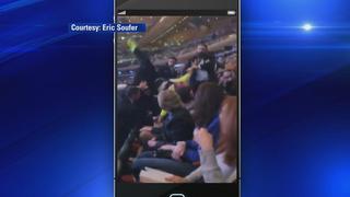 Brooklyn Nets fan carried out of Madison Square Garden after allegedly hitting people with prosthetic leg | abc7.com