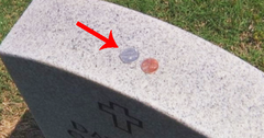 If You Find A Quarter On Top Of Grave Stone THIS Is What It Means - I Had No Idea! - Aunty Acid Blog