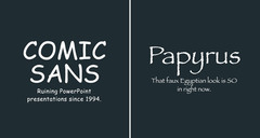 11 Fonts That Designers Love To Hate