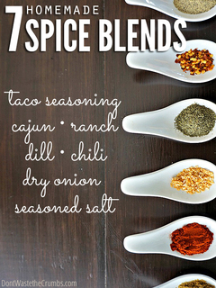 DIY: Seven Homemade Spice Blends