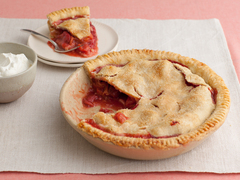 Grandma's Strawberry-Rhubarb Pie Recipe : Food Network