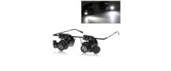 9892A 20X Binocular Magnifying Glasses Magnifier with LED Light for Watch Repair-5.79 and Free Shipping| GearBest.com