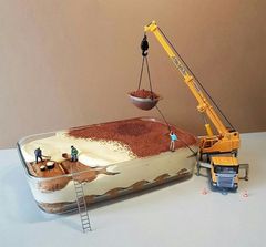 Check Out These Miniature Worlds Made Out Of Desserts