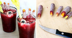 How To Make A Creepy Beet ‘n Bloody Mary Halloween Cocktail