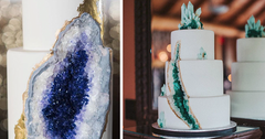 This New Geode Wedding Cake Trend Is Rocking The Internet | Bored Panda