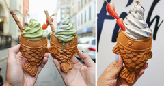 New Yorkers Are Going Crazy For These Adorable Fish Ice Creams | Bored Panda