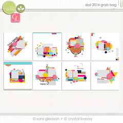 The Lilypad :: Templates :: DSD 2014 Grab Bag by Sara Gleason and Crystal Livesay
