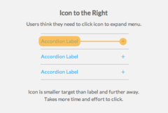 Where to Place Your Accordion Menu Icons - UX Movement