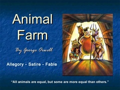 Animal farm English literature