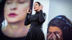 (1) An Art Made of Trust, Vulnerability and Connection | Marina Abramović | TED Talks - YouTube