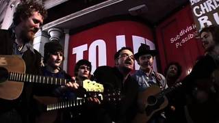 Simon Xmas Busk Dublin feat Bono, Glen Hansard, Damien Rice, Mundy and more