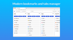 Qlearly - Modern Bookmarks and tabs manager