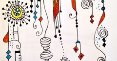 (14) Just saw this lovely Zenspirations Dangle Design entitled Spilling Over with Happiness | Flickr | by Lynn Allen--Zenspiration | Doodle Idea's | Pinterest