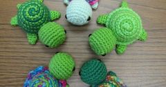 (1) Tiny Striped Turtles. Free Crochet Pattern | Crafts | Pinterest