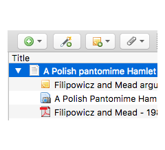 quick start guide [Zotero Documentation]